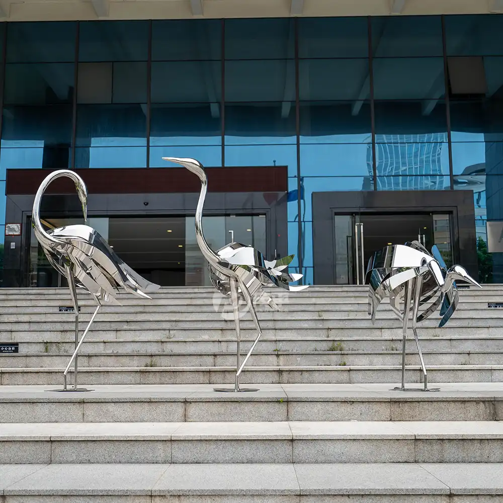 Modern art Animal Abstract Geometric Bird Sculptures MP-O0008