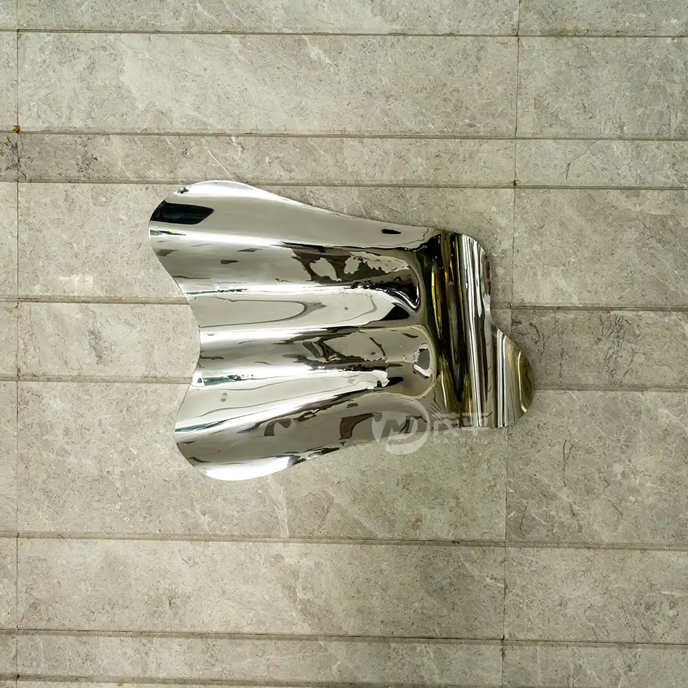 Home Wall Decoration Accessories Stainless Steel Sculpture Modern Art MP-W0006