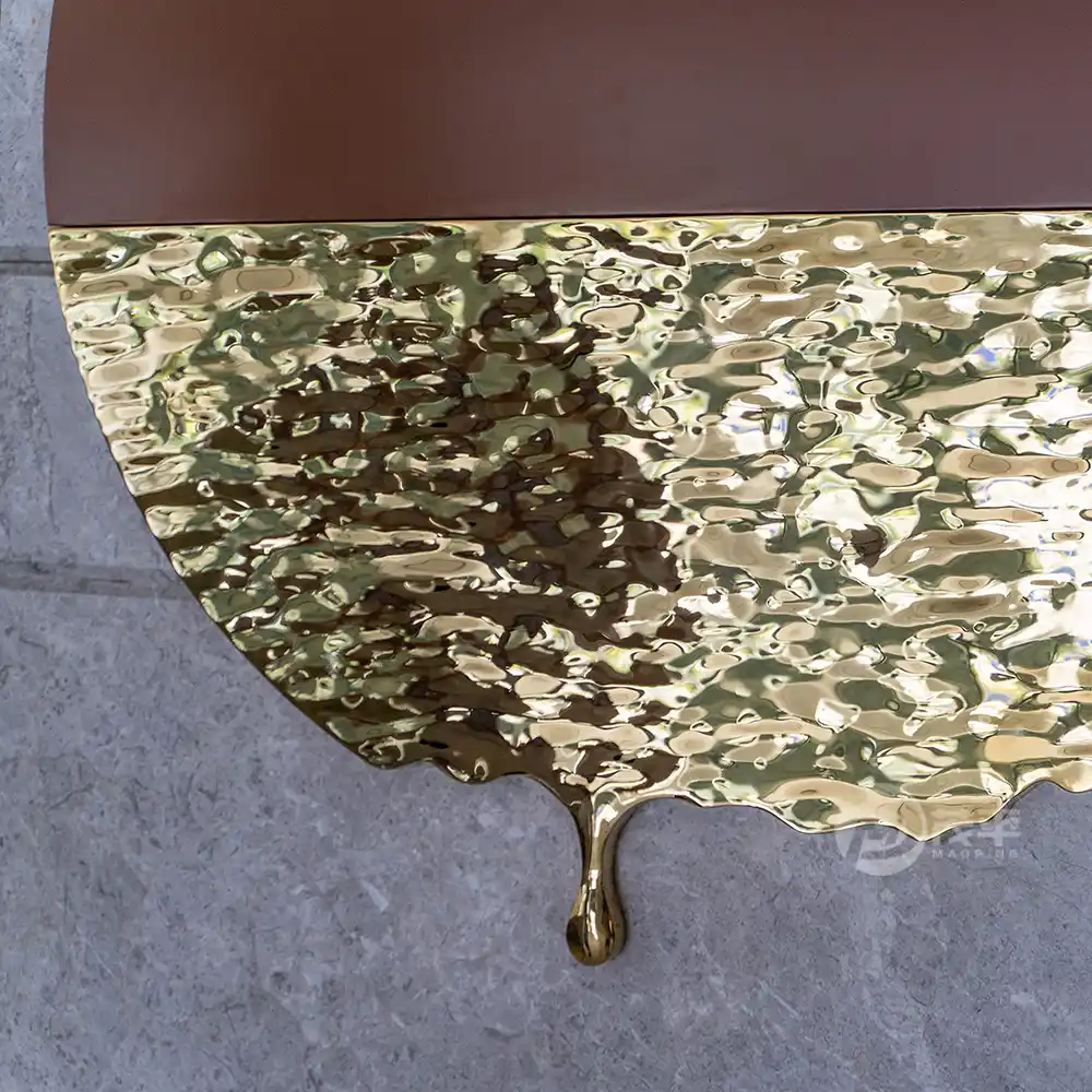 Luxury handmade decorative metal abstract sculpture wall art decorations for home MP-W0002