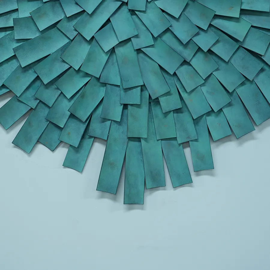 Abstract Stainless Steel Wall Sculpture – Modern Metal Wall Art for Interior Décor