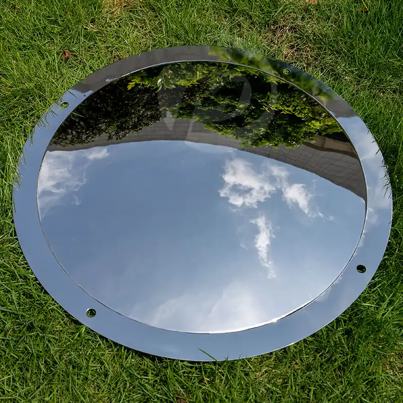 Stainless Steel Art Wall Sculpture Hanging Sculpture Mirror Circles Metal Wall Decor MP-I0041