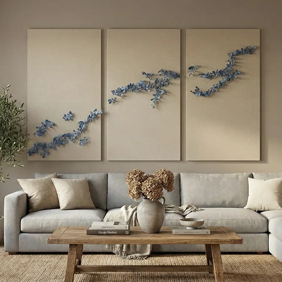 Luxury Abstract Wall Sculpture for Office & Commercial Spaces