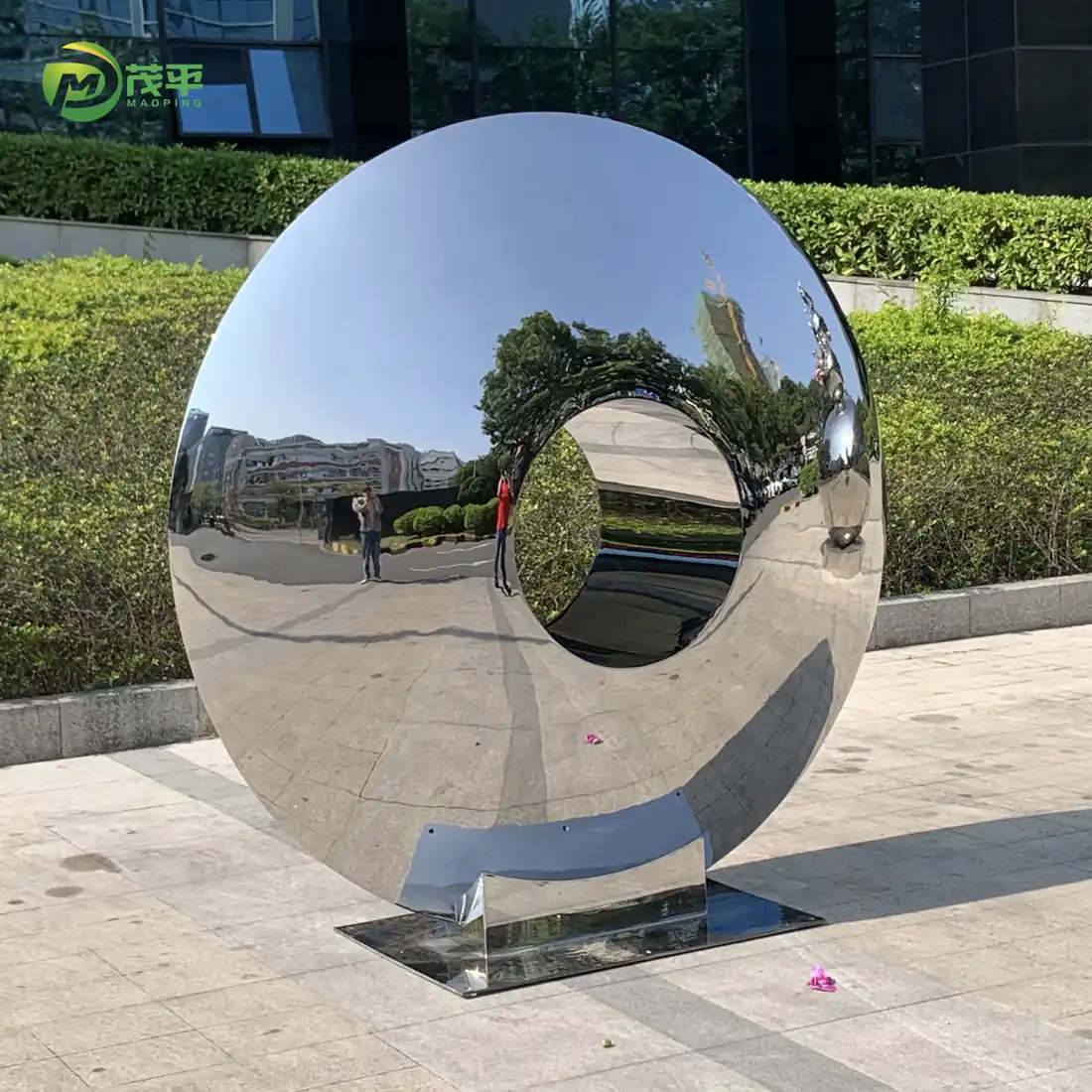 Eye In The Sky Stainless Steel Sculpture