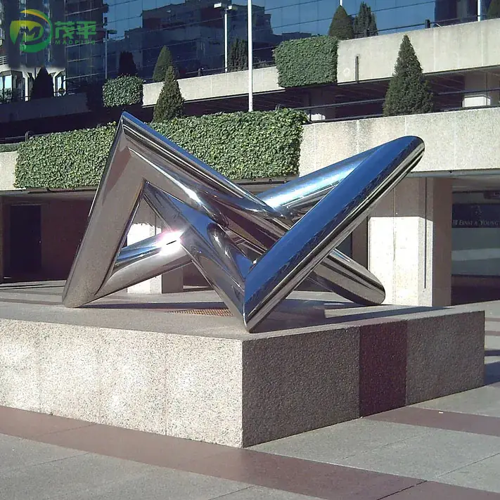 Urban Abstract Stainless Steel Sculpture