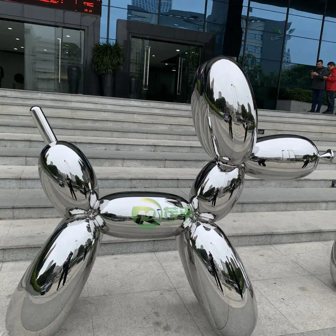 Balloon Dog Polished Stainless Steel Sculpture