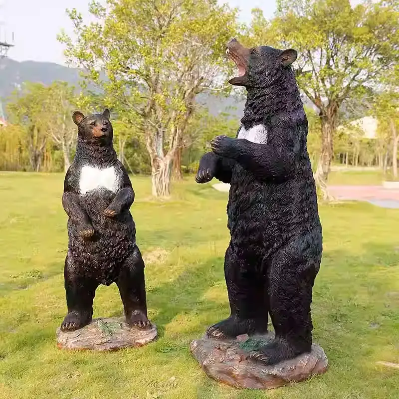 Bear Fiberglass Sculpture