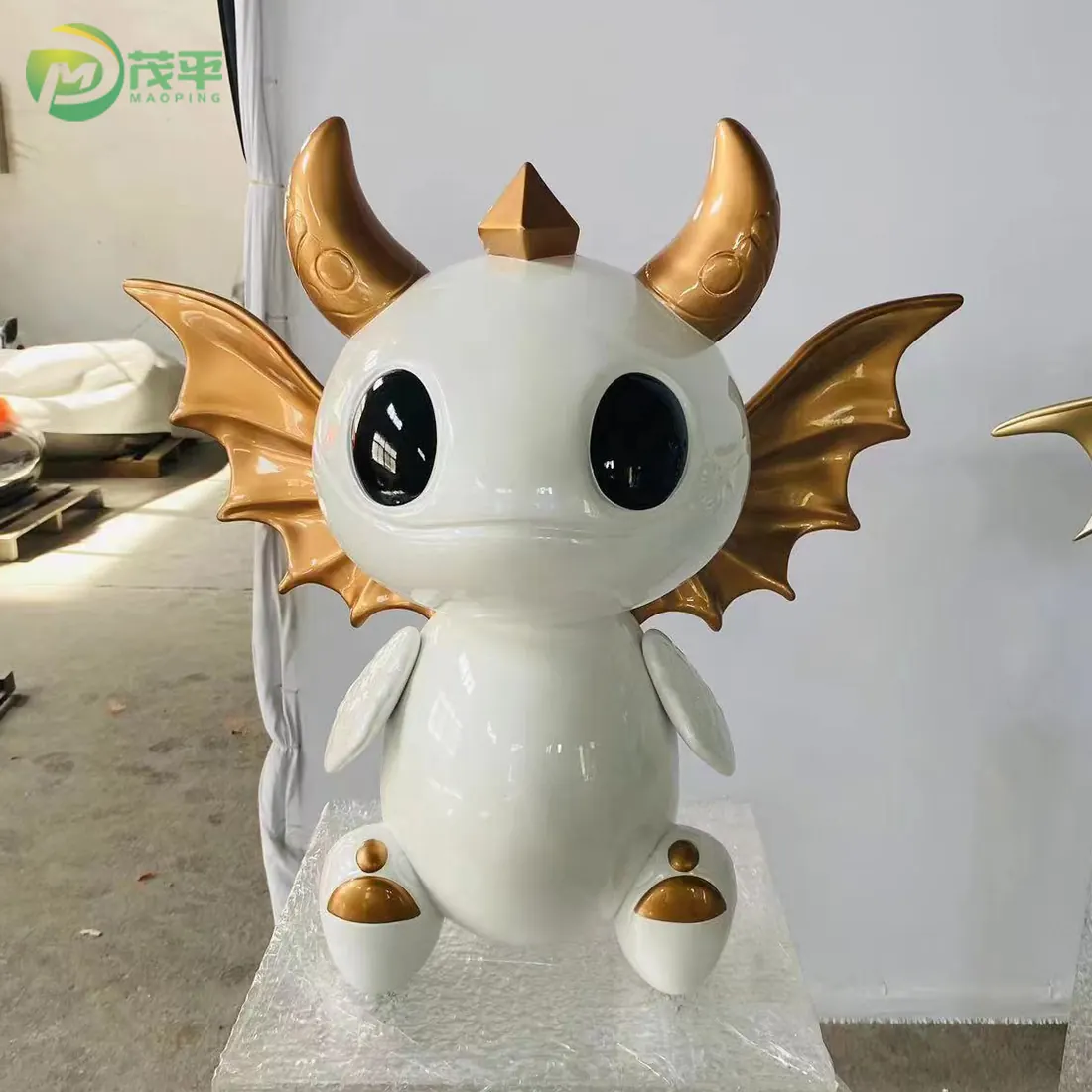 Cartoon Monster Fiberglass Sculpture