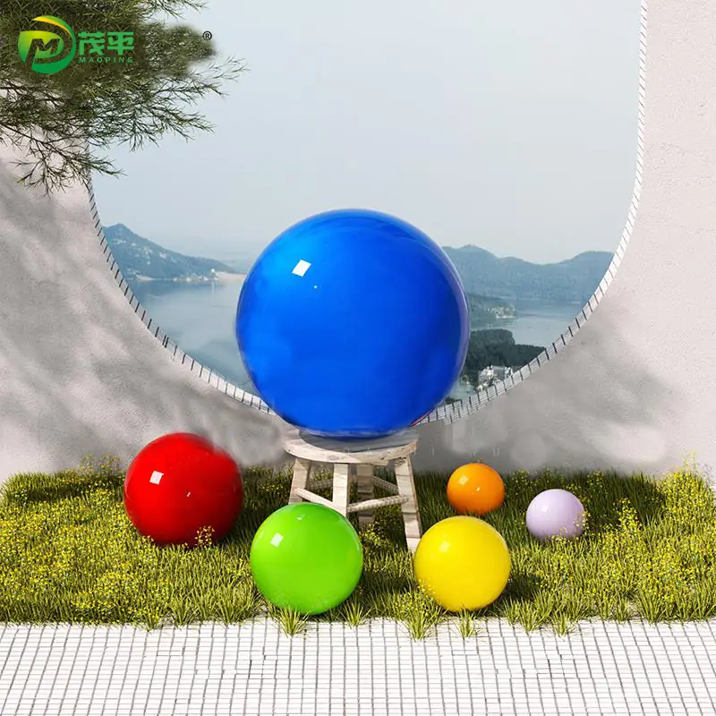 Stainless Steel Ball Colorful Hollow Sphere
