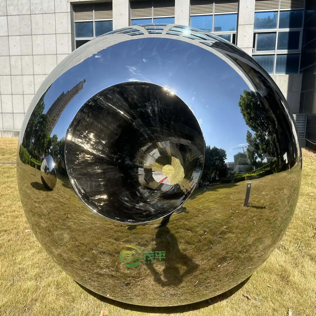 Creative Pupil Shape Mirror Stainless Steel Ball