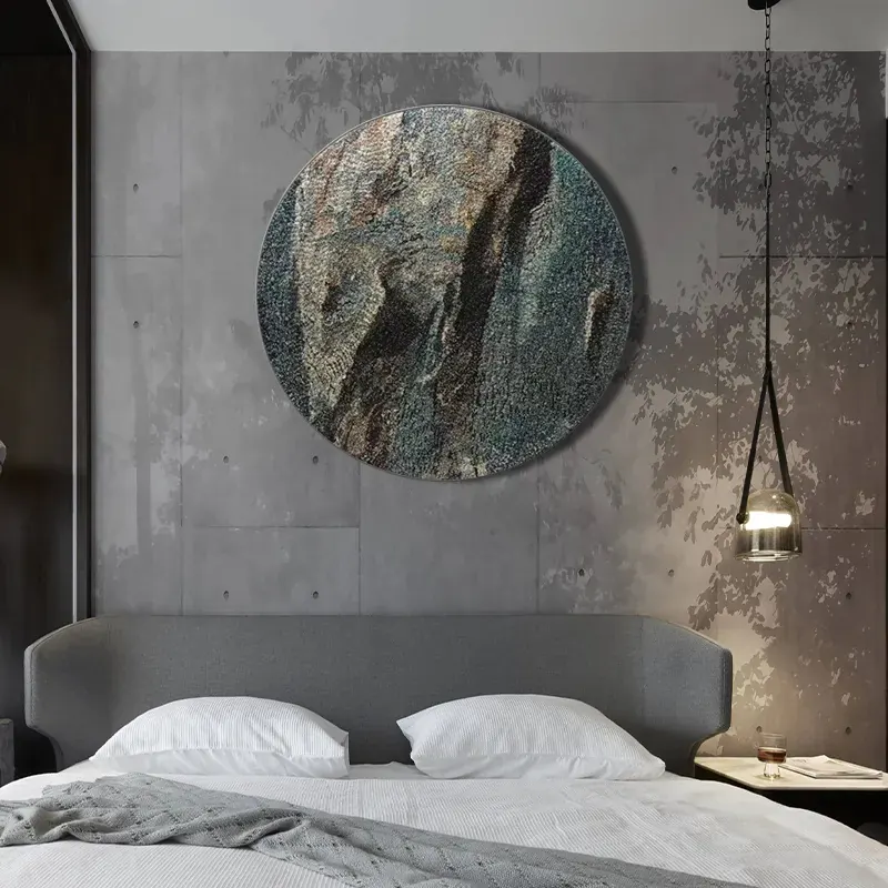 Crystals Art Stainless Steel Metal Wall Decor Hanging