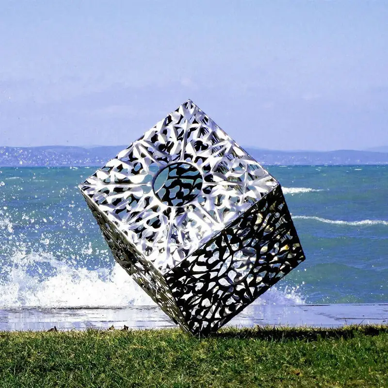 Cube Cubus Garden Sculpture