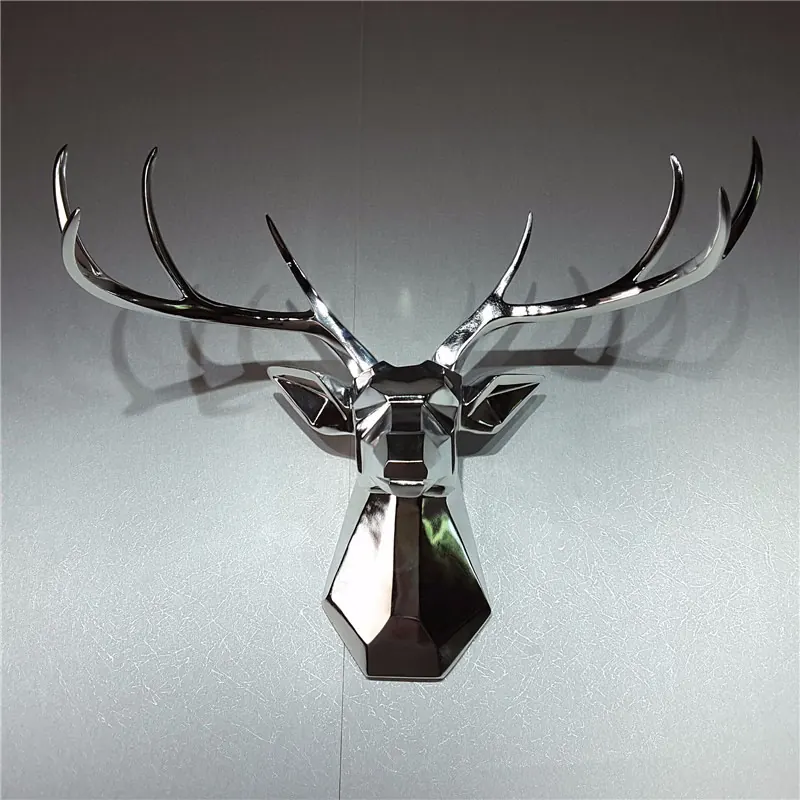 Custom Deer Head Sculpture