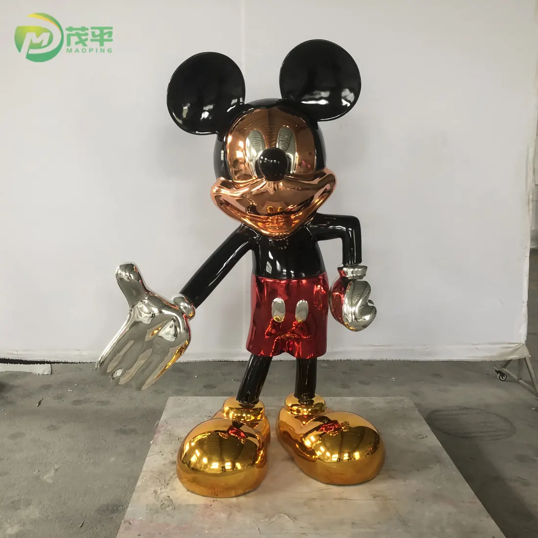 Disney Cartoon Animation Fiberglass Sculpture
