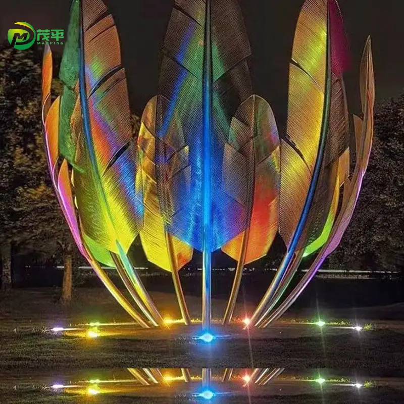 Feather Stainless Steel Sculpture