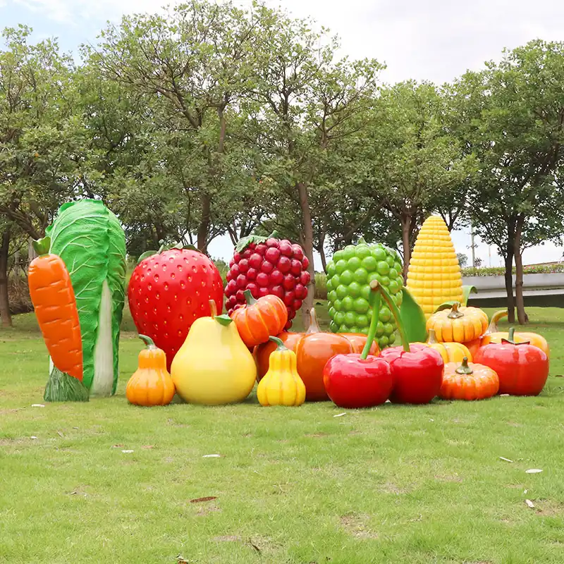 Fruit vegetable sculpture