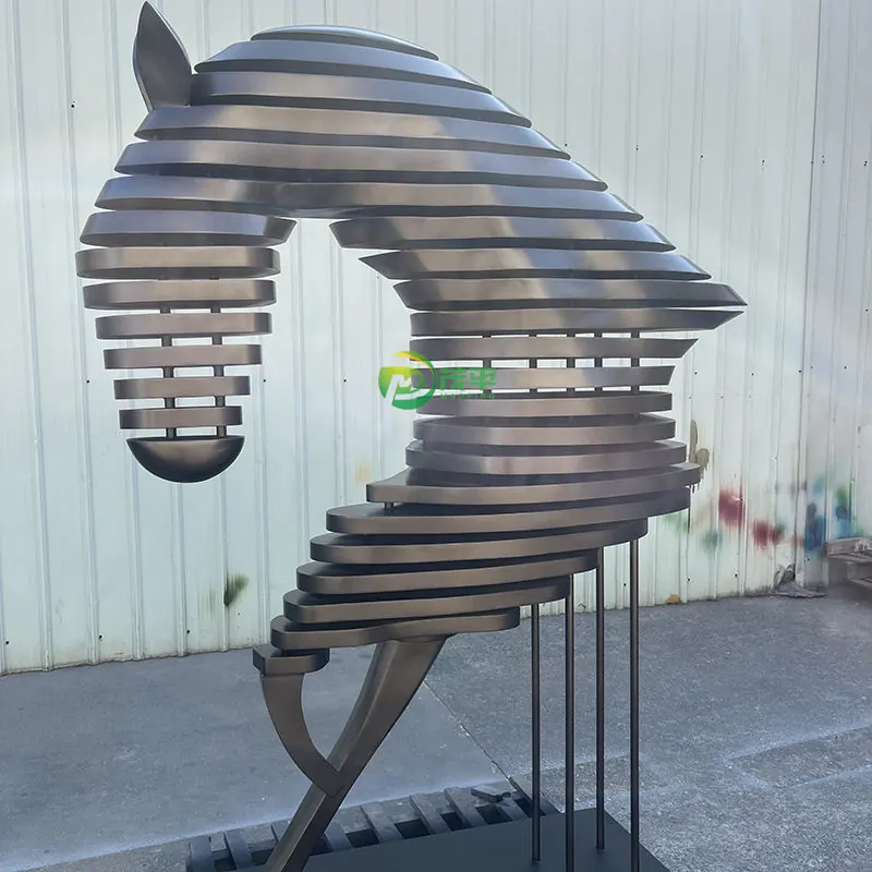 Horse Stainless Steel Sculpture