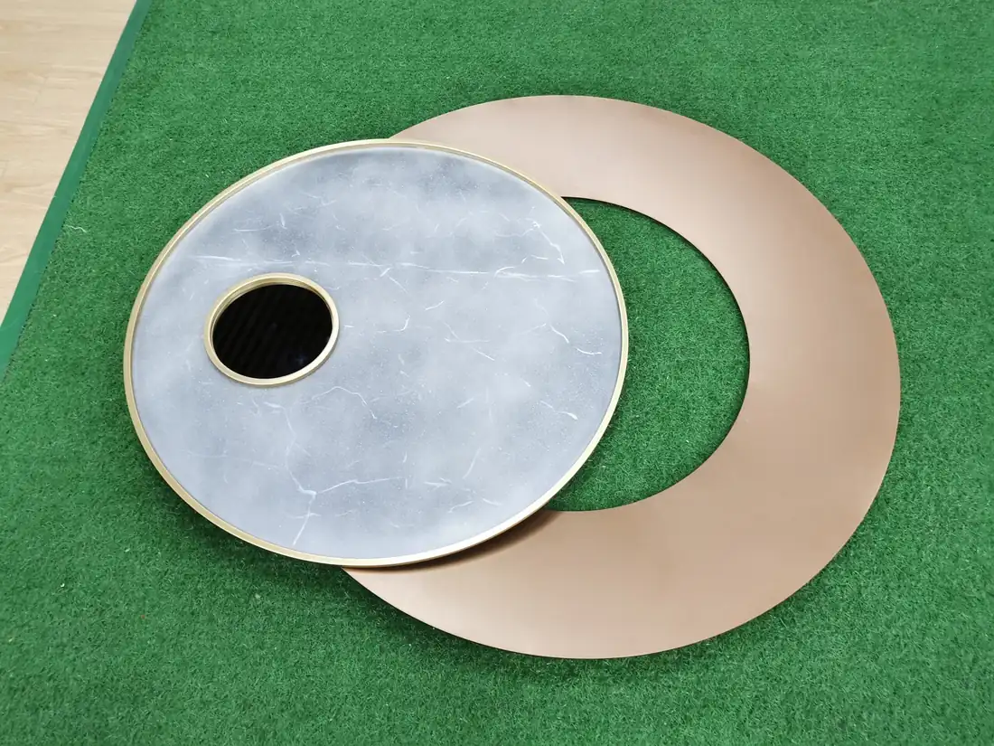 Custom Double Ring Wall Sculpture