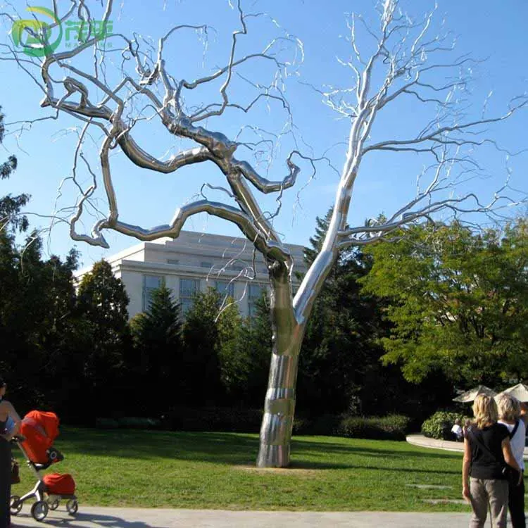 Metal Outdoor Tree Stainless Steel Sculpture