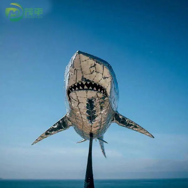 Shark Stainless Steel Sculpture