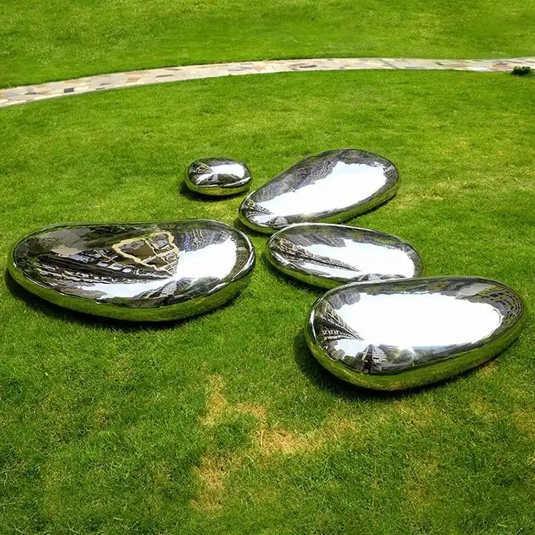Pebble Stainless Steel Sculpture