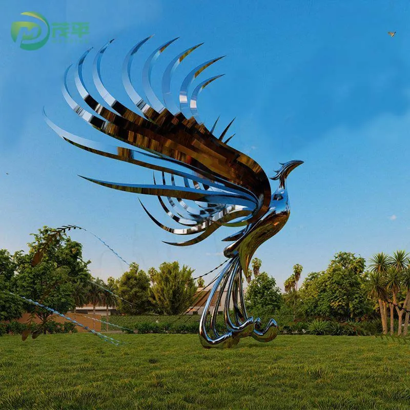 Phoenix Stainless Steel Sculpture