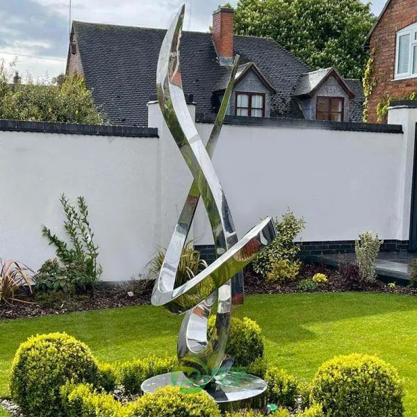Popular Modern Style Stainless Steel Sculpture