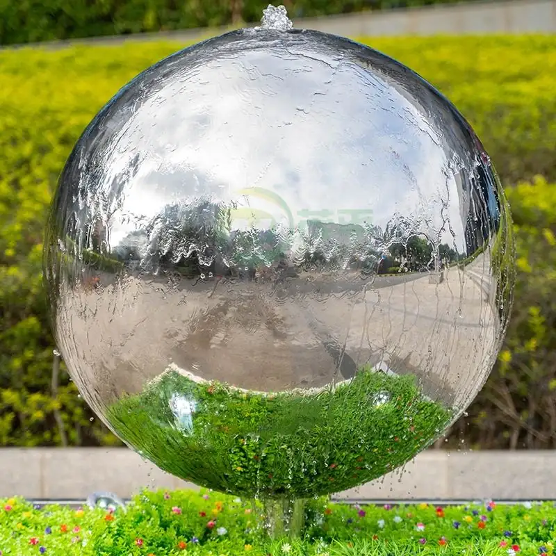 Fountain Lights Stainless Steel Ball