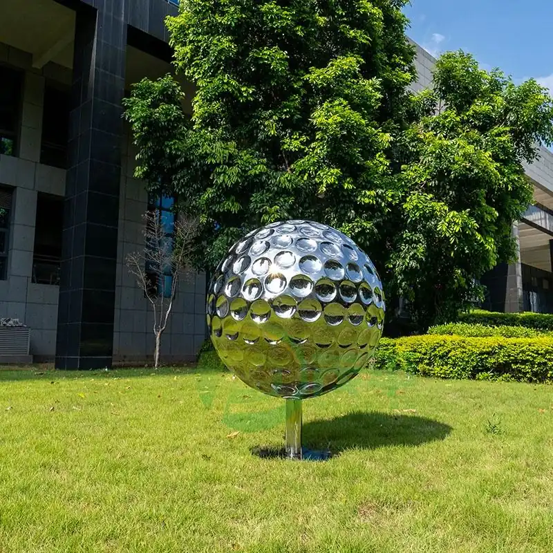 Stainless Steel Golf Ball