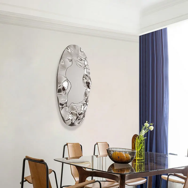 Modern Mirror Wall Sculpture