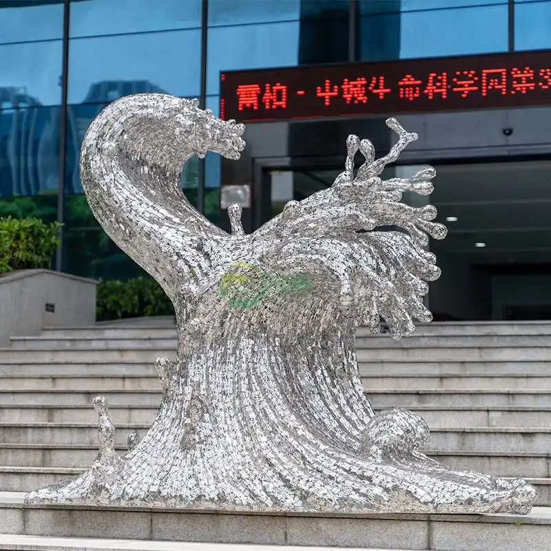 Waves Stainless Steel Sculpture