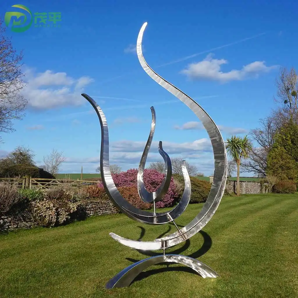 Abstract Crafts Stainless Steel Sculptures