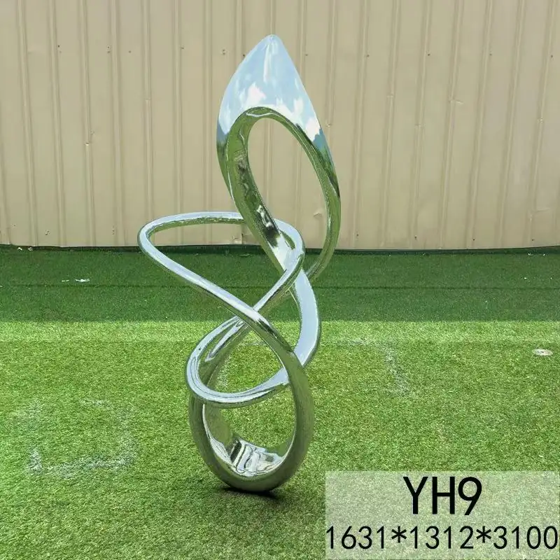 Abstract Stainless Steel Ornaments—YH9