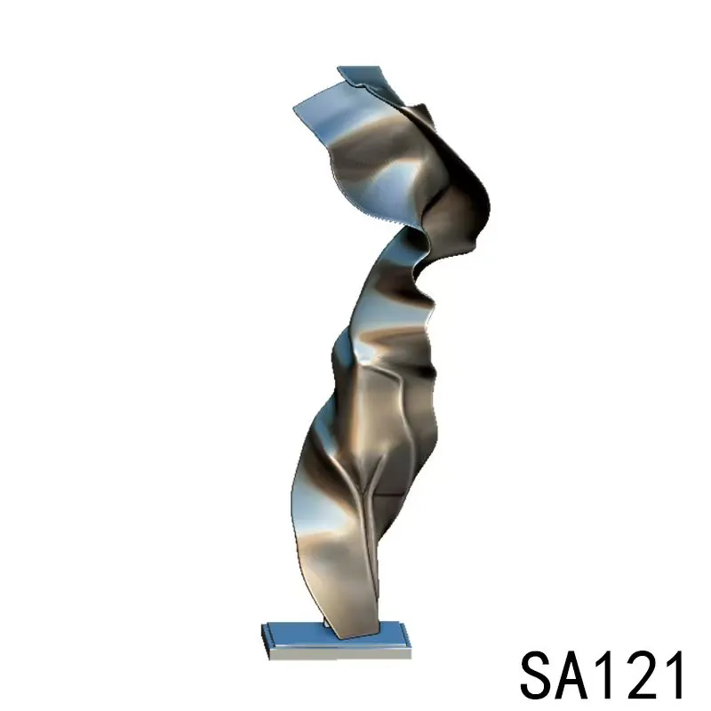 Abstract Stainless Steel Ornaments—SA121