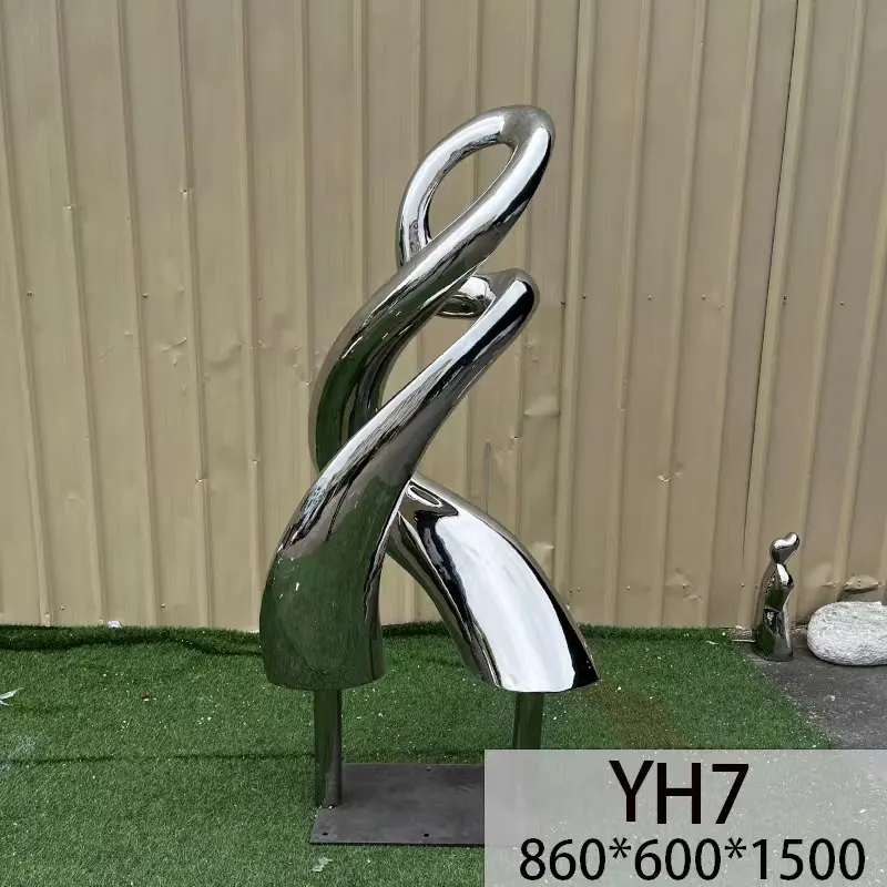 Abstract Stainless Steel Ornaments—YH7