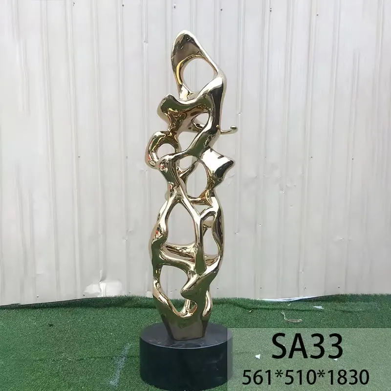 Abstract Stainless Steel Ornaments—SA33