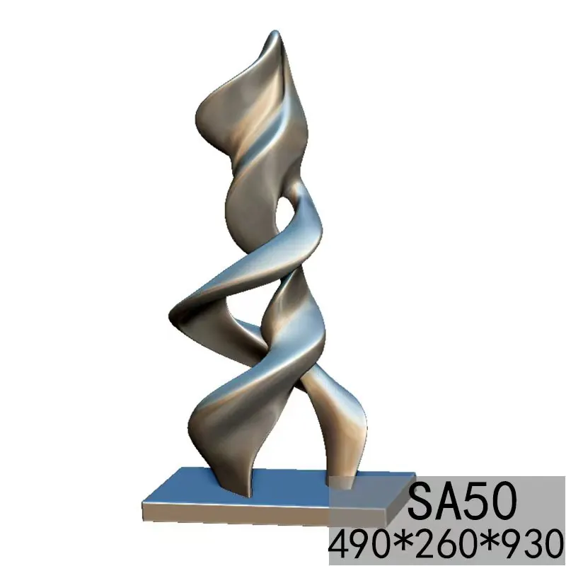Abstract Stainless Steel Ornaments—SA50