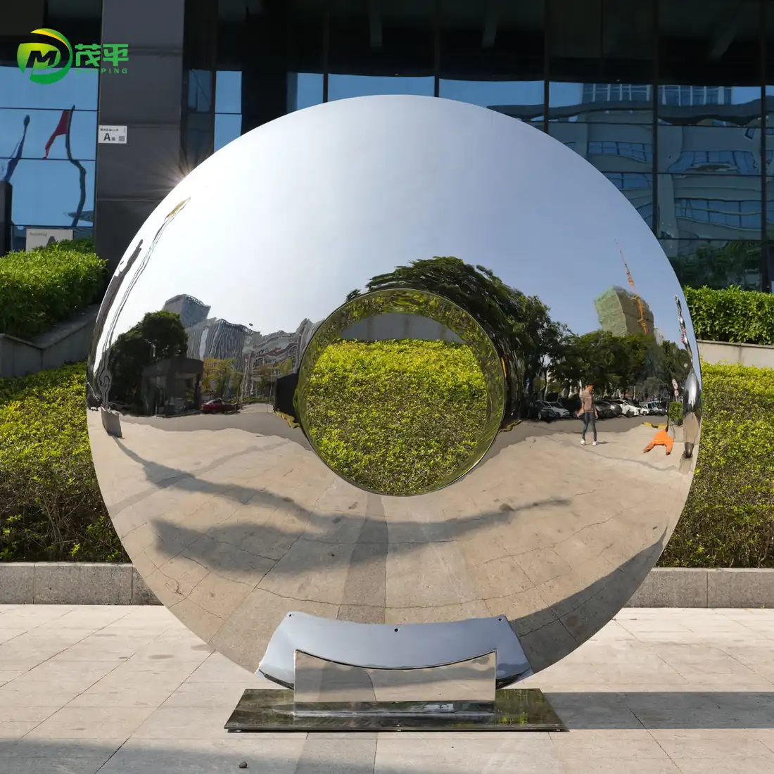 Eye In The Sky Stainless Steel Sculpture
