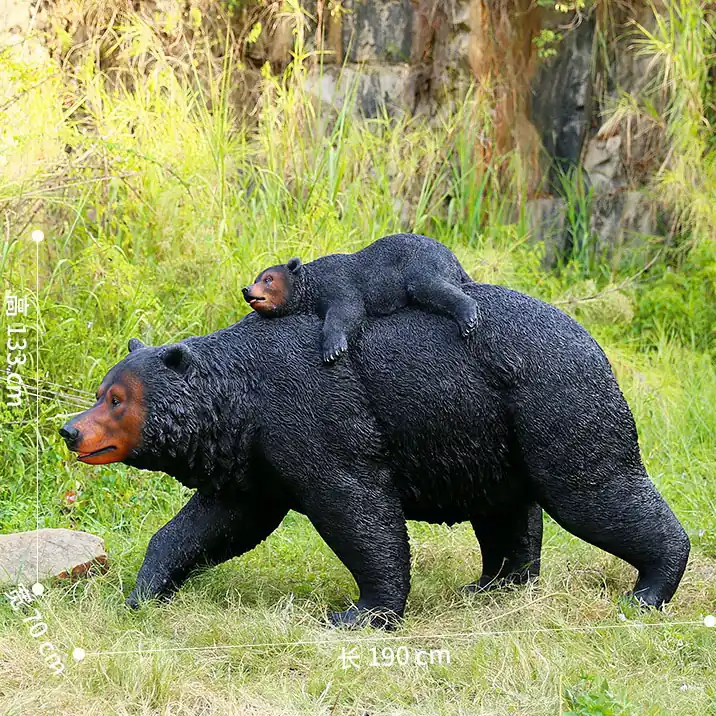 Bear Fiberglass Sculpture