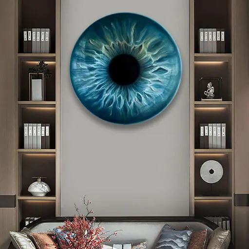 Abstract Eye Wall Decorative Sculpture