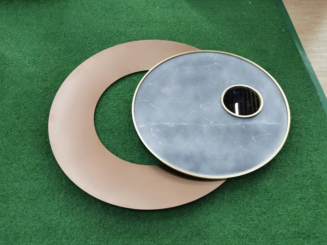 Custom Double Ring Wall Sculpture
