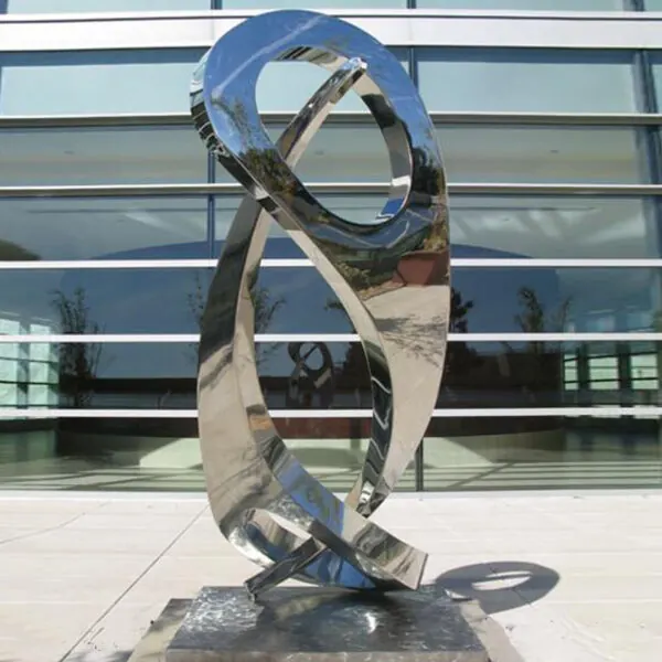 Modern Art Outdoor Stainless Steel Sculpture