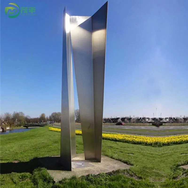 Modern Stainless Steel Monument Art sculpture