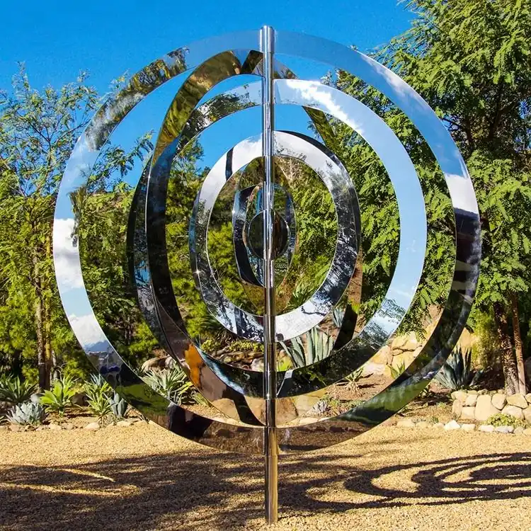 Outdoor Ring Stainless Steel Sculpture