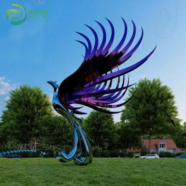 Phoenix Stainless Steel Sculpture