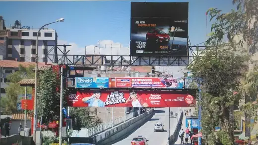 30.72sqm Outdoor Fixed LED Screen in Huancayo Peru