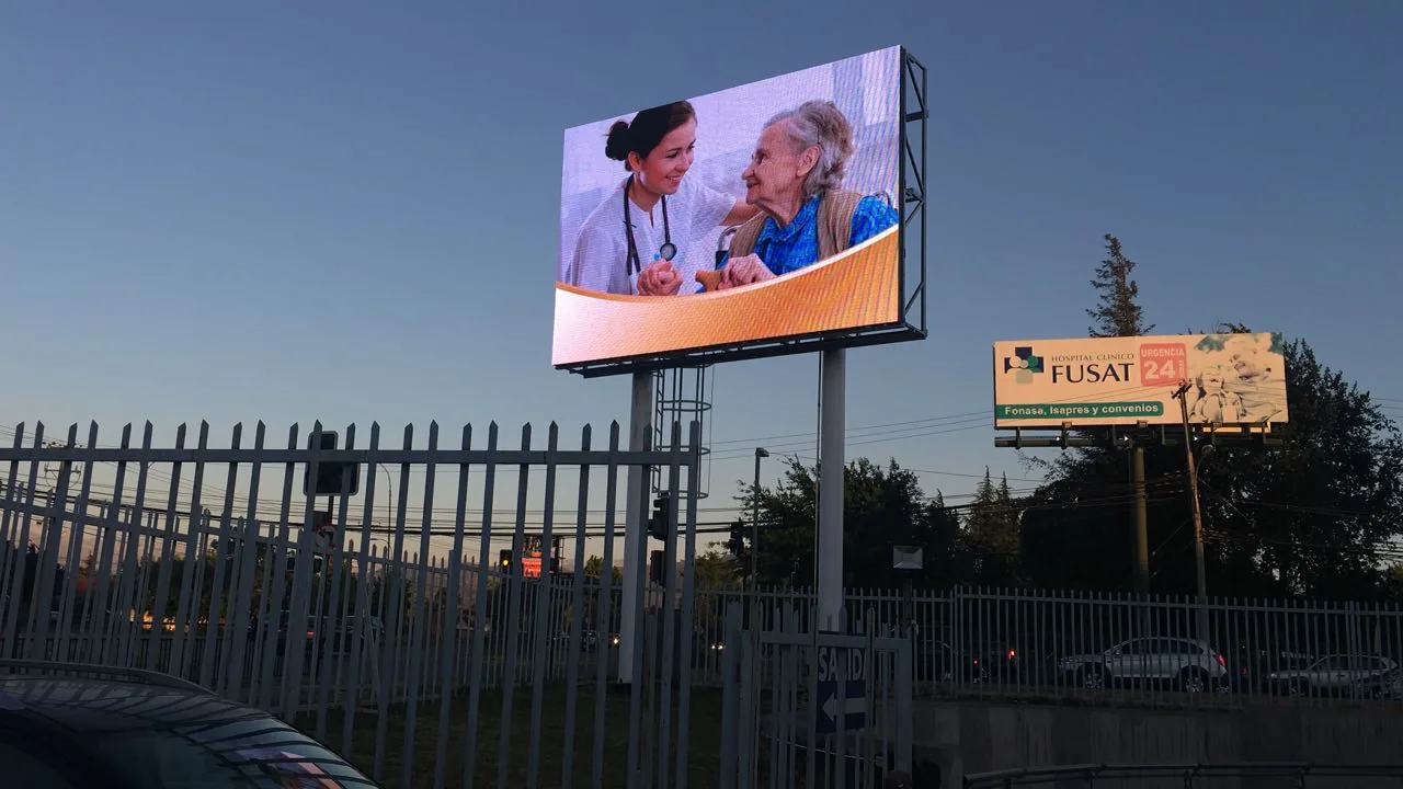 44.23sqm Outdoor Fixed LED Screen in San Diego Chile