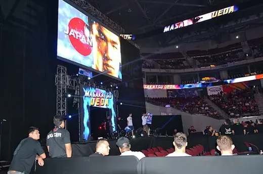 168sqm Indoor Rental LED Screen in Manila Philippines