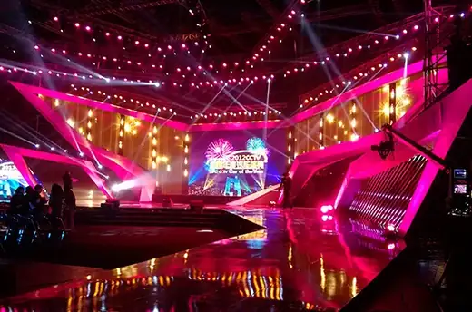 315sqm Transparent Glass LED Screen in Beijing China