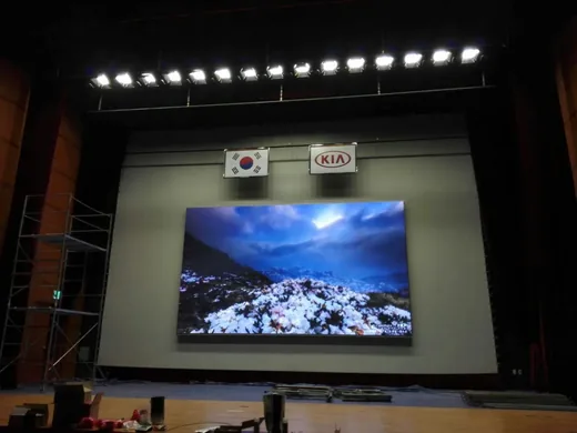 28sqm Indoor Rental LED Screen in South Korea