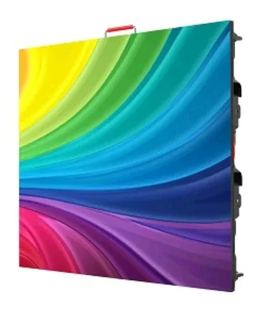 Front view of the high-definition outdoor LED screen with 2.5mm pixel pitch and slim profile